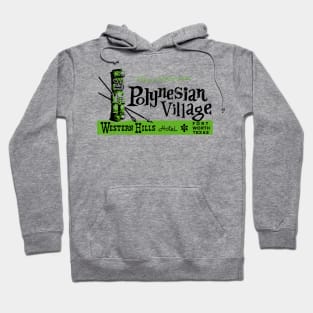 Vintage Ren Clare's Polynesian Village Fort Worth Hoodie